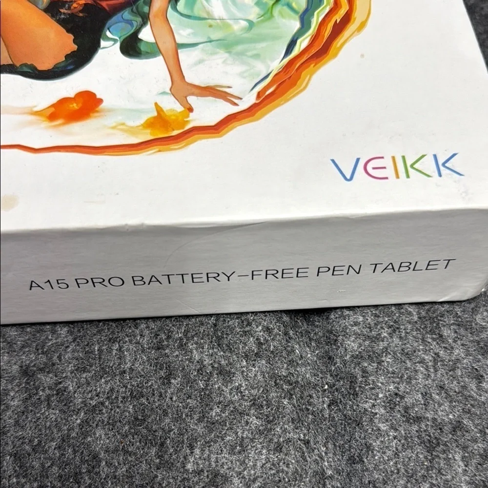 A15 Pro Graphics Tablet - White